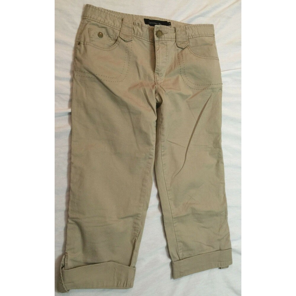 CALVIN KLEIN  WOMENS CAPRIS PANTS SIZE 8